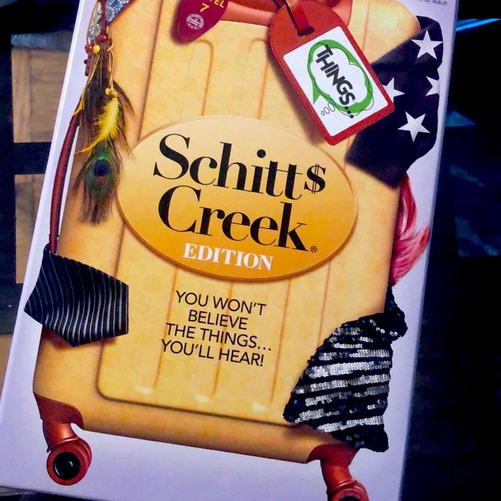 NEW : Schitt’s Creek Edition of THINGS party game